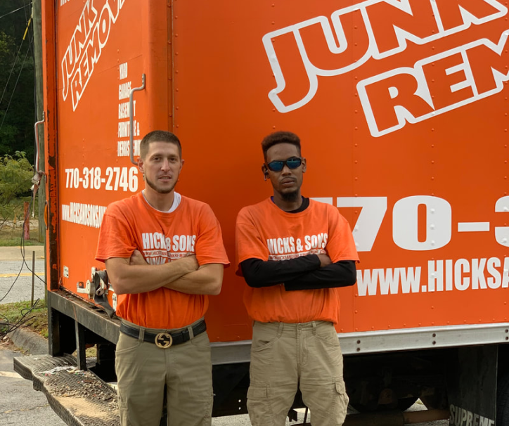 Team Of Hicks And Sons Junk Removals