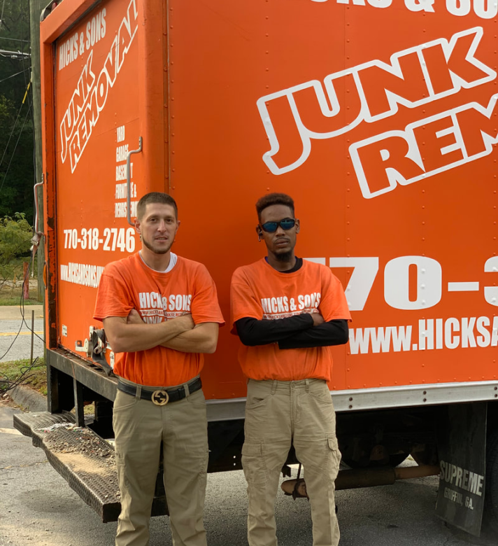 Team Of Hicks And Sons Junk Removals