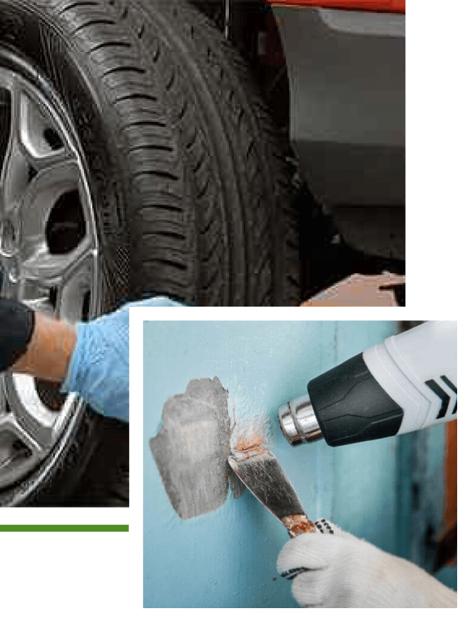 Atlanta tires and paint removal